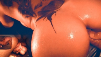 Geile DP-Session! Schwanz im Arsch und Dildo in der Muschi